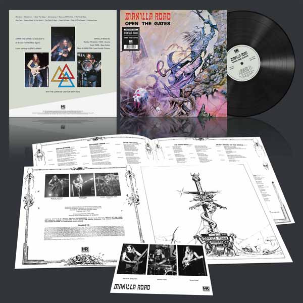 Manilla Road – OPEN THE GATES Vinyl LP