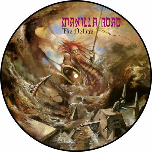 Manilla Road – THE DELUGE (PICTURE DISC) Vinyl 12″ Picture Disc