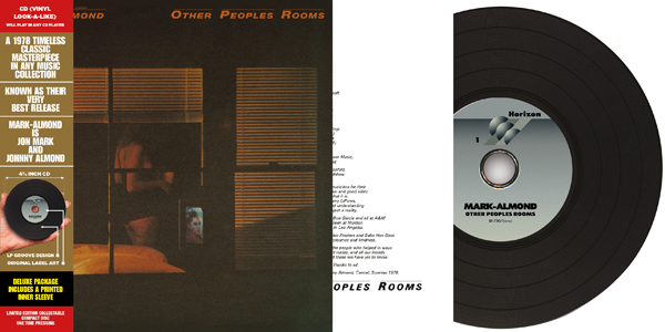 Marc Almond – OTHER PEOPLES ROOMS (VINYL REPLICA CD) CD