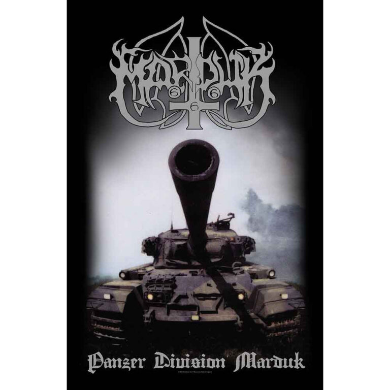 Marduk Panzer Division 20th Anniversary Textile Poster