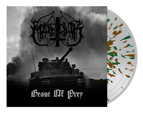 Marduk – BEAST OF PREY: BRUTAL ASSAULT (CLEAR W/ BROWN & GREEN SPLATTER VINYL) Vinyl LP