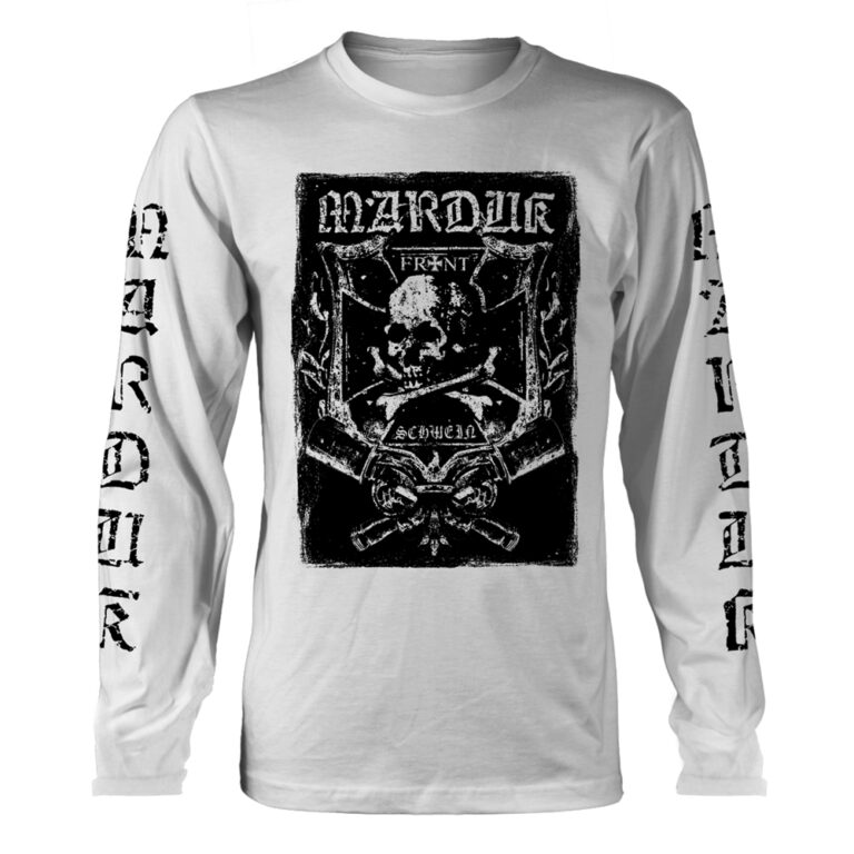 Marduk – Frontschwein (white) Long Sleeved T-Shirt