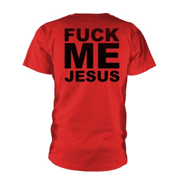Marduk - Fuck Me Jesus (red) T-Shirt (Front / Back Print) - Image 2