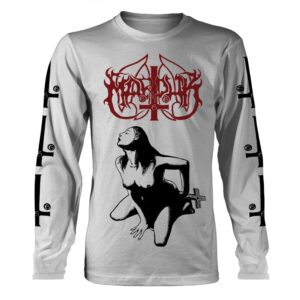 Marduk - Fuck Me Jesus (white) Long Sleeved T-Shirt