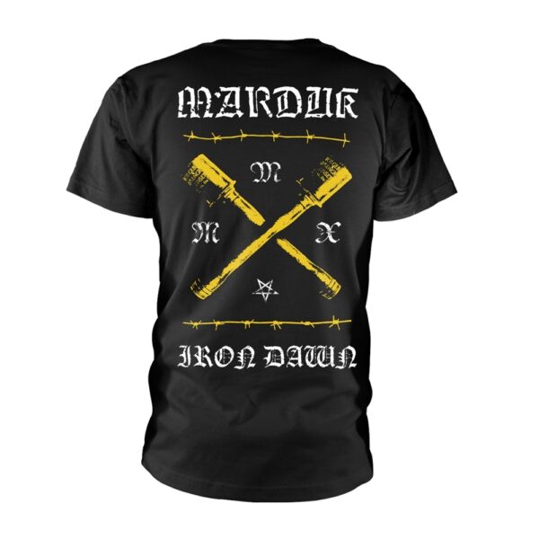 Marduk - Iron Dawn T-Shirt (Front / Back Print) - Image 2