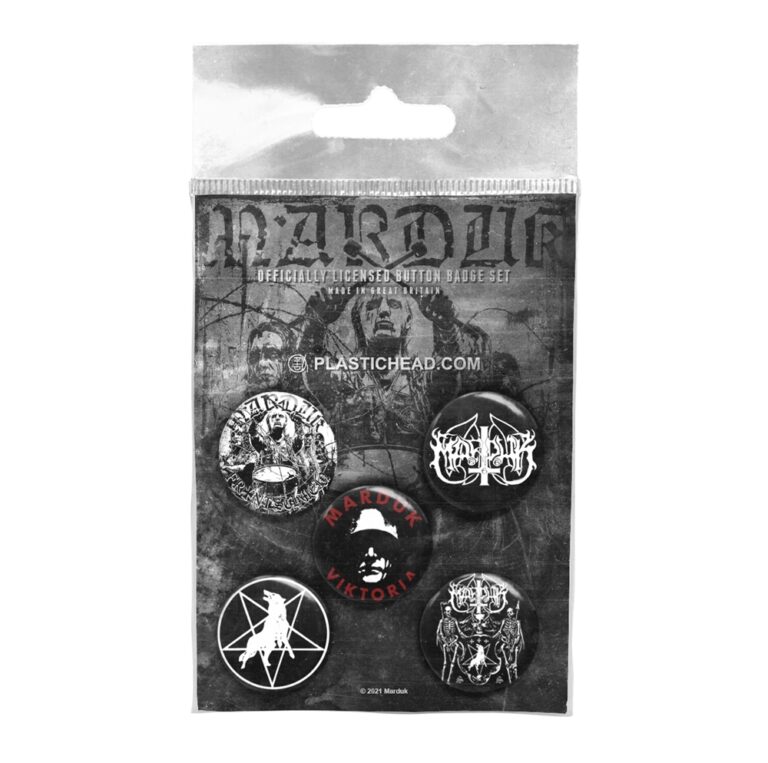 Marduk – MARDUK BUTTON BADGE SET