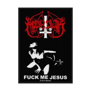 Marduk Fuck Me Jesus Standard Woven Patch