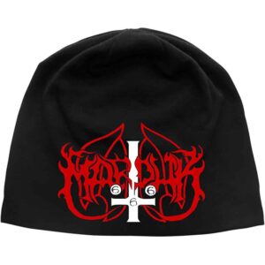 Marduk Unisex Logo Black Beanie Hat