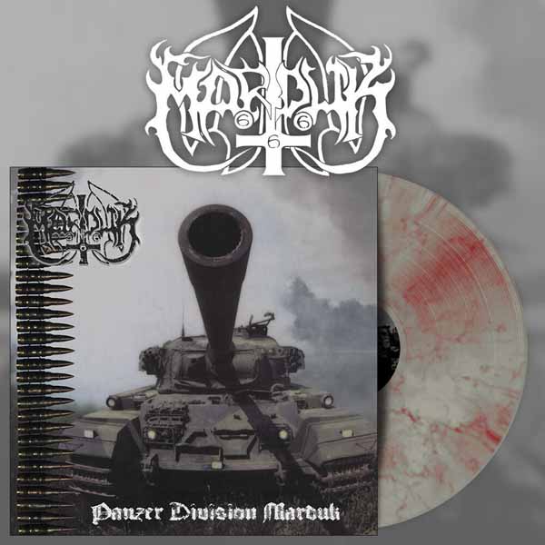 Marduk – PANZER DIVISION MARDUK 2020 (REPRINT) (GREY/RED MARBLE) Vinyl LP