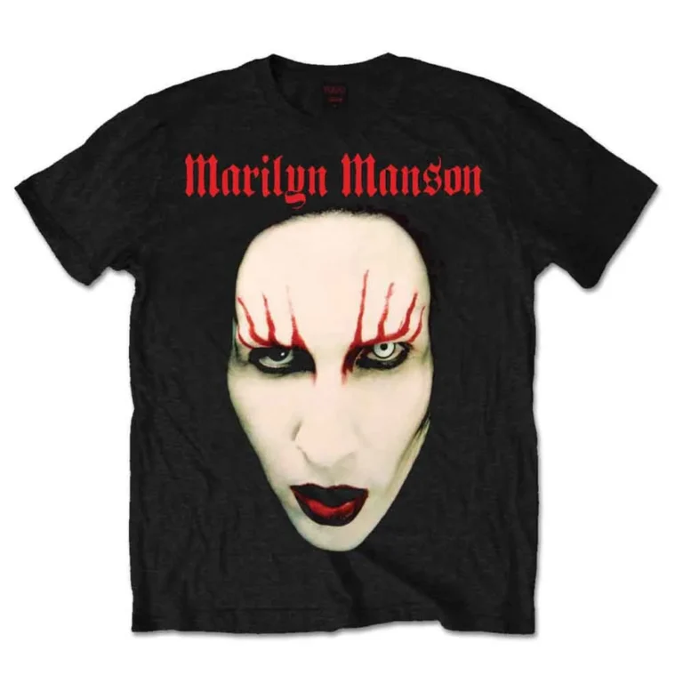 Marilyn Manson Red Lips T-Shirt