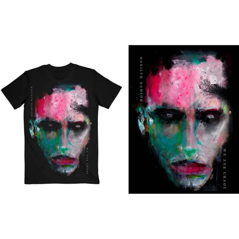 Marilyn Manson We Are Chaos Cover T-Shirt