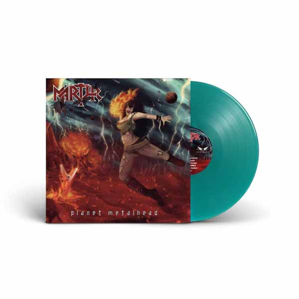 Martyr – PLANET METALHEAD (TRANSPARENT GREEN VINYL) Vinyl LP
