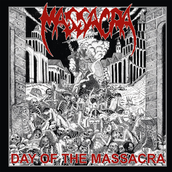 Massacra – DAY OF THE MASSACRA (CLEAR VINYL 2LP) Vinyl Double Album