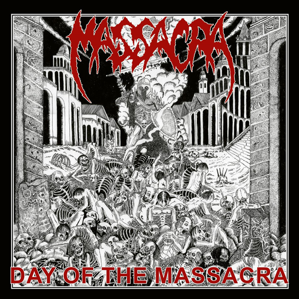 Massacra – DAY OF THE MASSACRA (SPLATTER VINYL) Vinyl LP