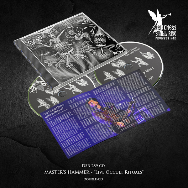 MASTER’S HAMMER – LIVE OCCULT RITUALS (2CD) Compact Disc Double