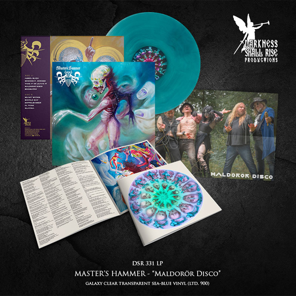 MASTER’S HAMMER – MALDORÖR DISCO (GALAXY CLEAR TRANSPARENT SEA-BLUE VINYL) Vinyl LP