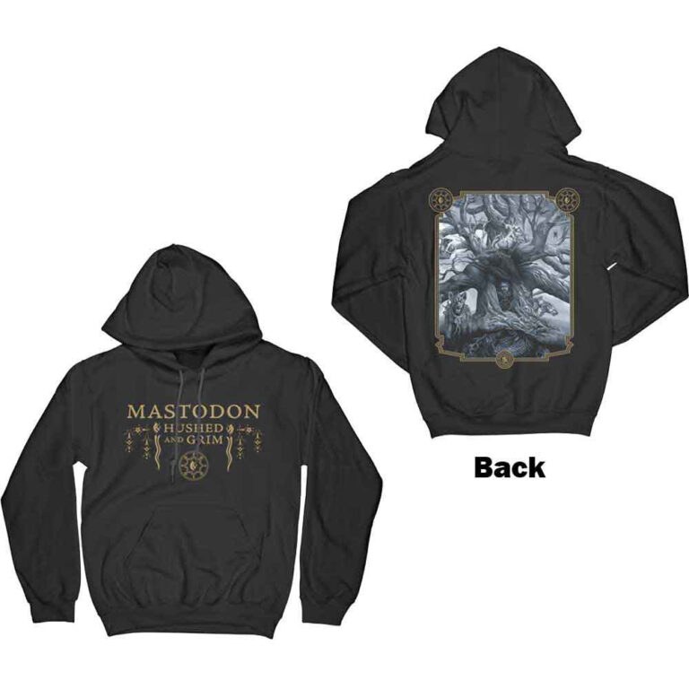 Mastodon Hushed & Grim Cover Pullover Hoodie