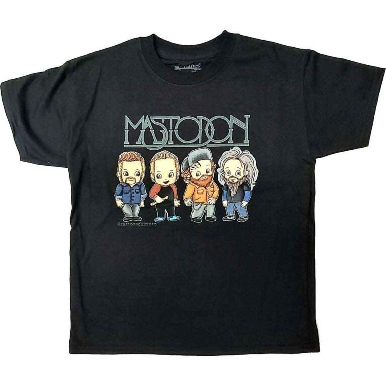 Mastodon Band Character Kids T-Shirt
