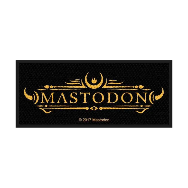 Mastodon Logo Patch