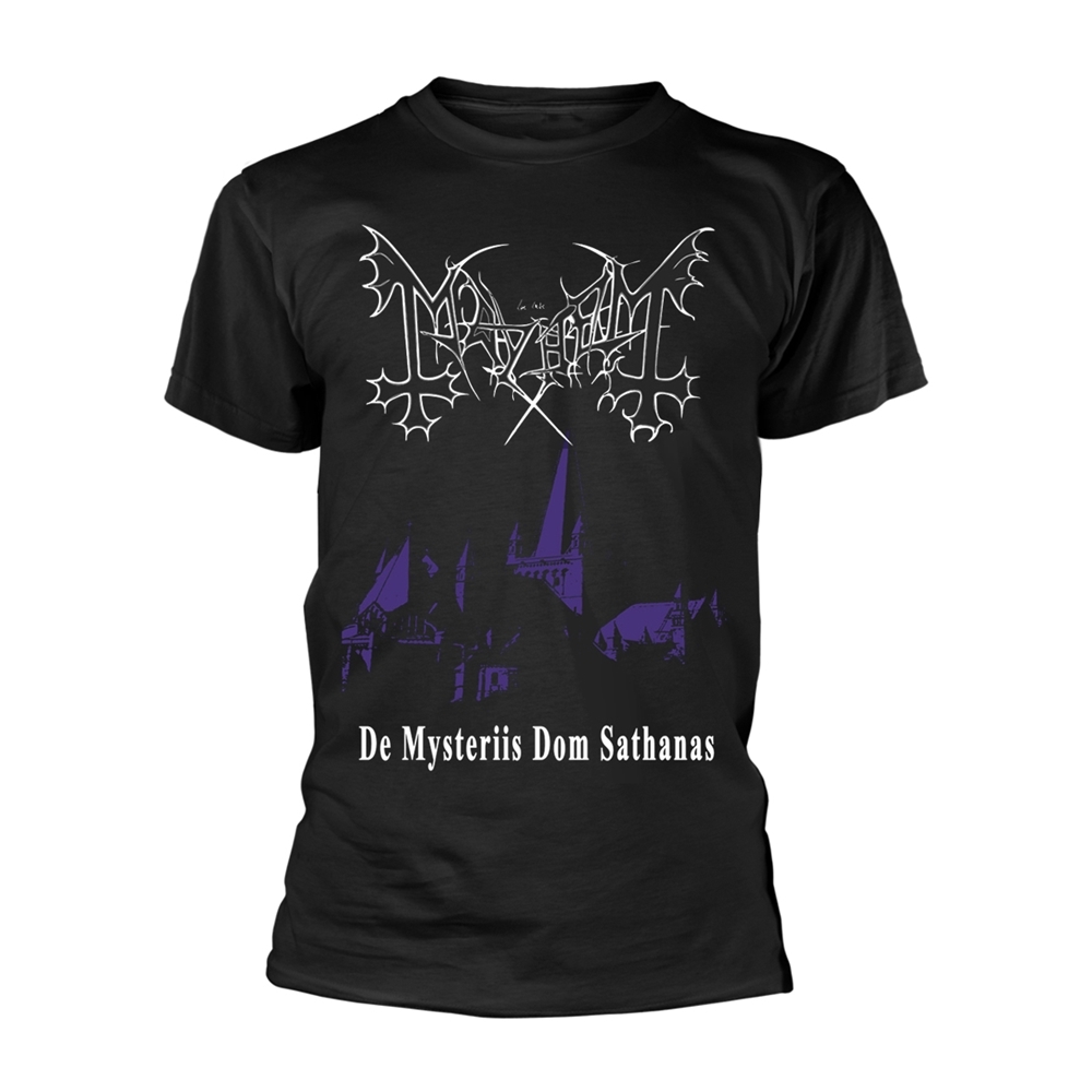 Mayhem - De Mysteriis Dom Sathanas (softstyle) Front / Back Print T-Shirt