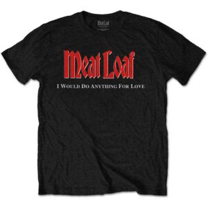 Meat Loaf IWDAFLBIWDT Black Back Print T-Shirt