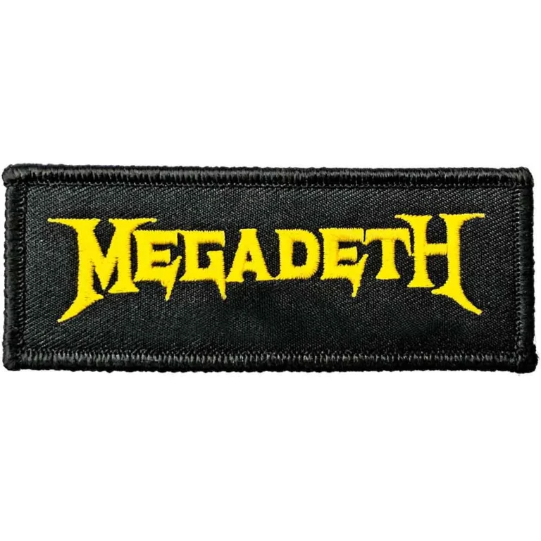 Megadeth Logo Patch