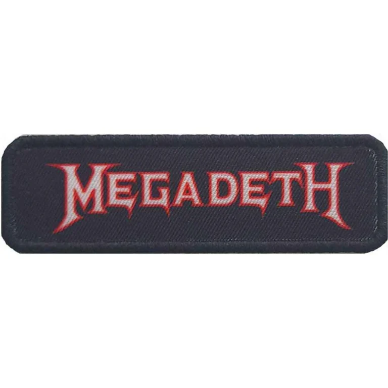 Megadeth Logo Outline 2 Patch