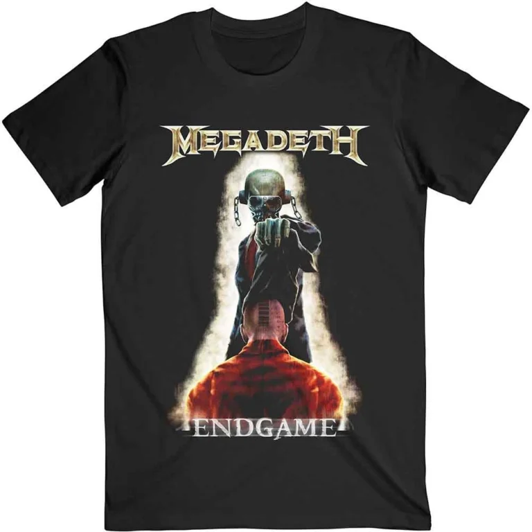 Megadeth Vic Removing Hood T-Shirt