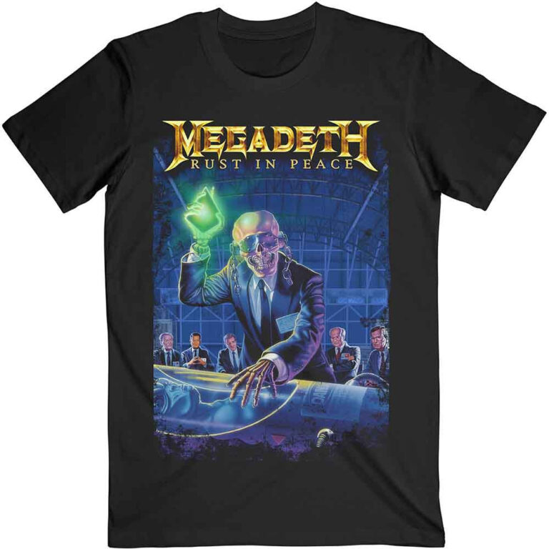 Megadeth Rust In Peace 30th Anniversary T-Shirt