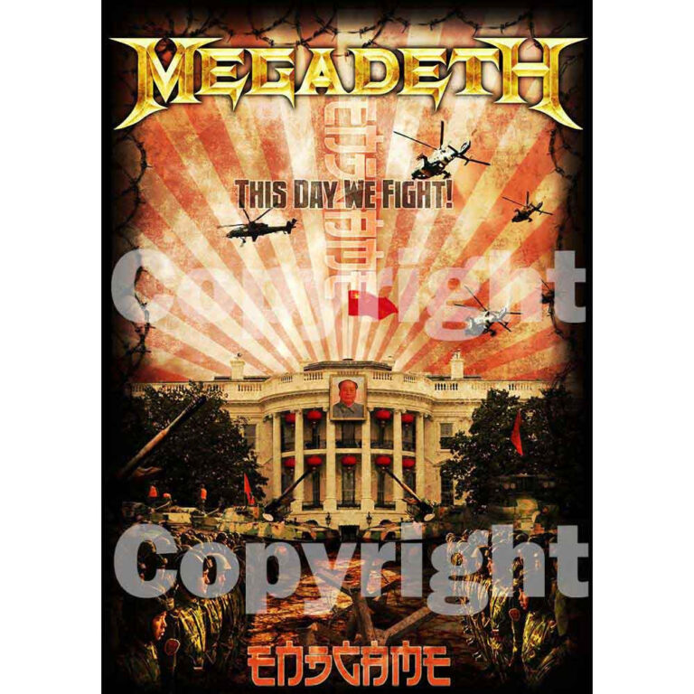 Megadeth China Whitehouse T-Shirt