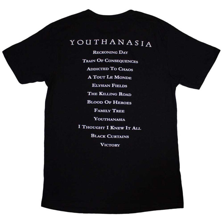 Megadeth Youthanasia Tracklist T-Shirt