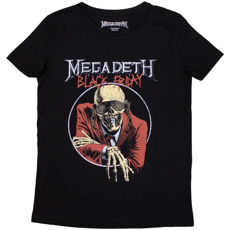 Megadeth Black Friday Ladies T-Shirt