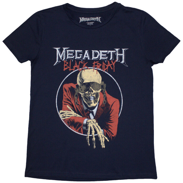Megadeth Black Friday Ladies T-Shirt