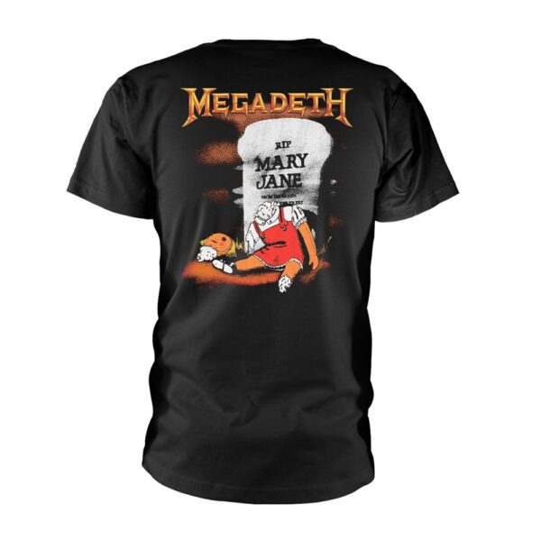 Megadeth - Mary Jane T-Shirt (Front / Back Print) - Image 2