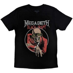 Megadeth Black Friday Black Back Print T-Shirt
