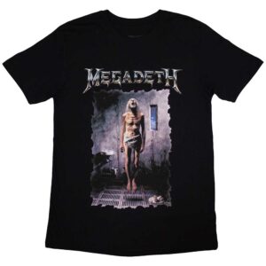 Megadeth Countdown Black Back Print T-Shirt