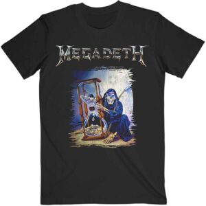 Megadeth Countdown Hourglass Black T-Shirt