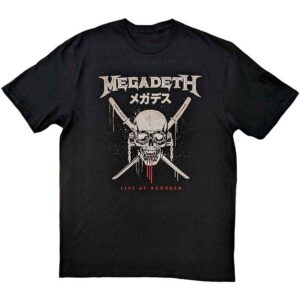 Megadeth Crossed Swords Black T-Shirt