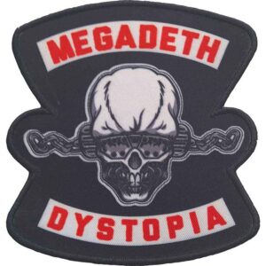 Megadeth Dystopia Standard Printed Patch