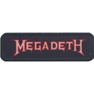 Megadeth Logo Outline Patch