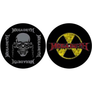 Megadeth Radioactive Turntable Slipmat Set