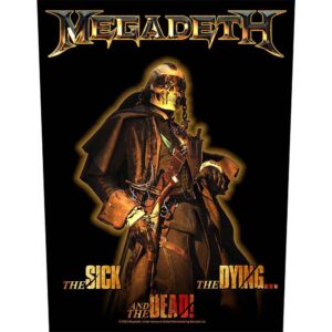Megadeth The Sick, The Dying And The Dead Back Patch