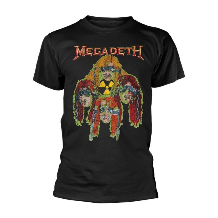 Megadeth – Nuclear Glow Heads T-Shirt