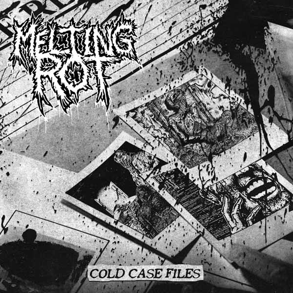 Melting Rot – COLD CASE FILES (GALAXY: BLACK/SILVER VINYL) Vinyl LP