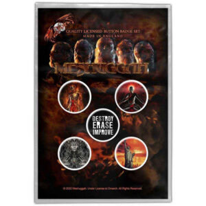 Meshuggah Immutable Badge Pack