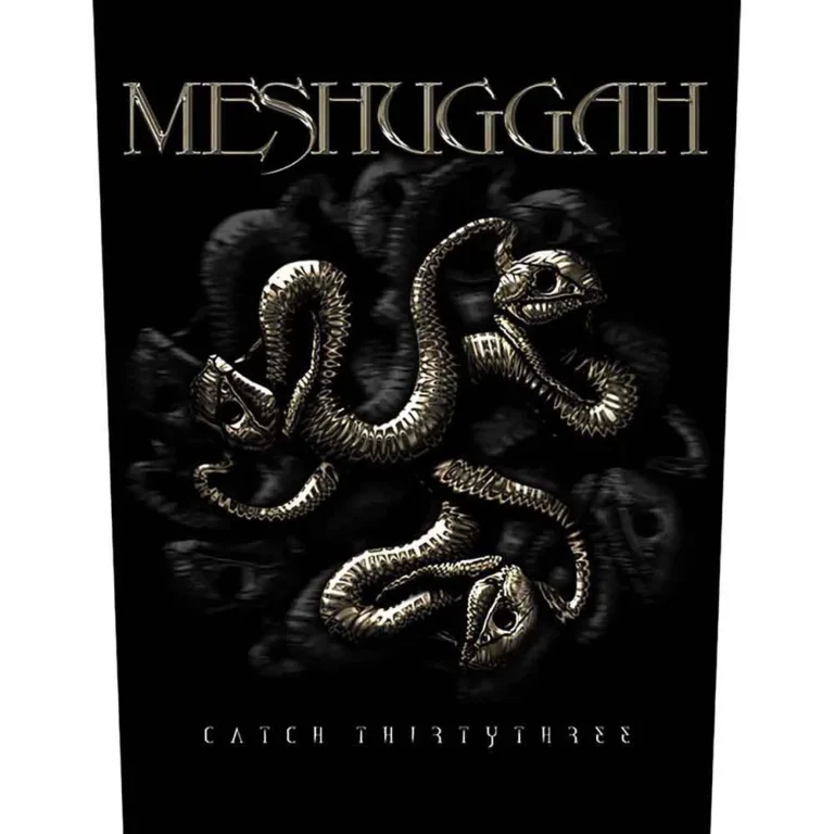 Meshuggah Catch 33 Back Patch