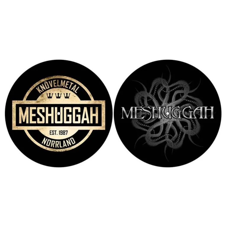 Meshuggah Crest/Spine Turntable Slipmat Set