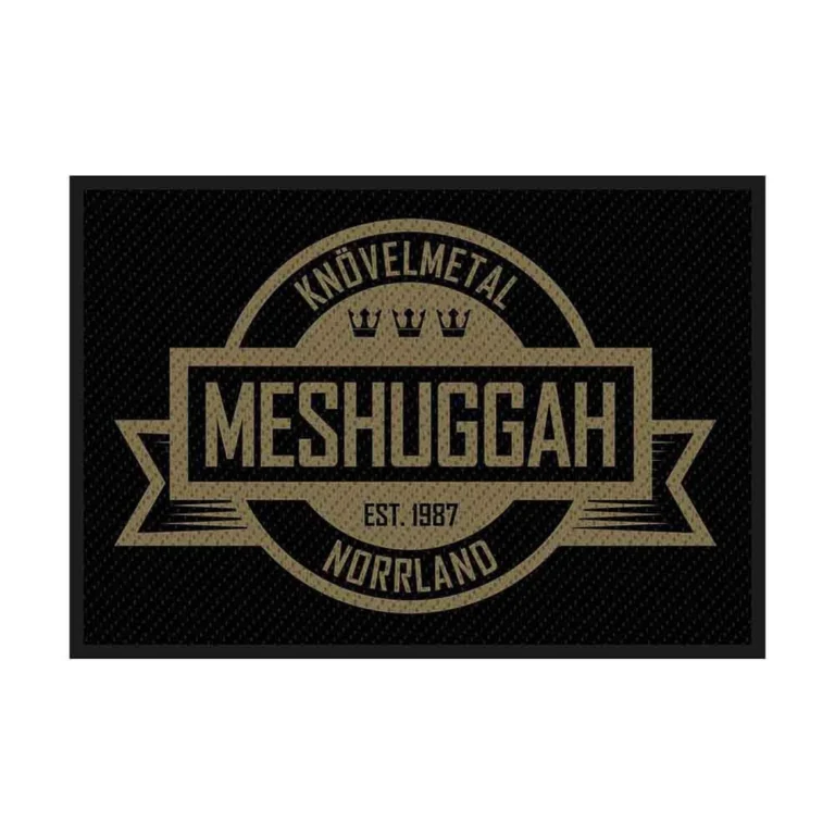 Meshuggah Crest Patch