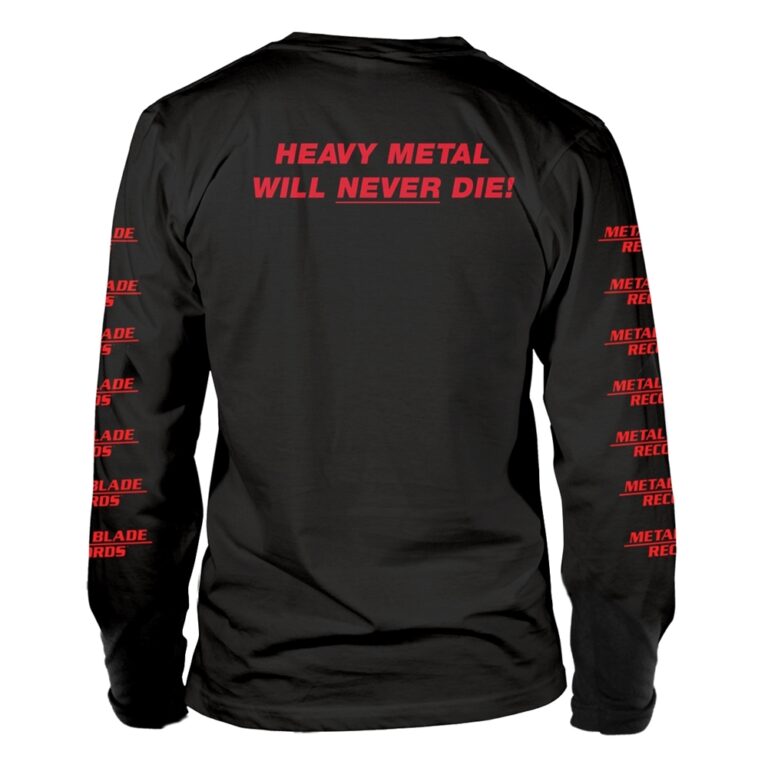 Metal Blade Records – Crushed Skulls Long Sleeved T-Shirt