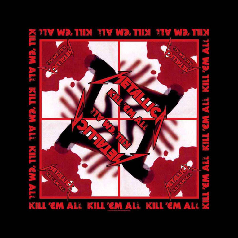 Metallica Kill ‘Em All Bandana